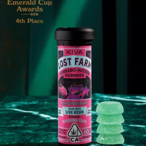 10mg Raspberry x Wedding Cake Live Resin Gummies