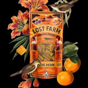 Tangerine Lost Farm Cannabis Chew Edible