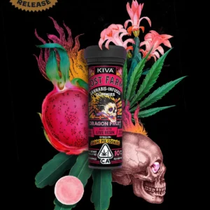 Dragonfruit Cannabis Gummies Edible infused with Grape Pie Cookies