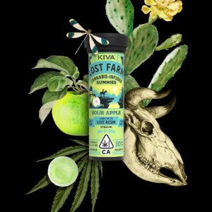 Lost Farm Sour Apple x Do-Si-Dos Cannabis Gummies