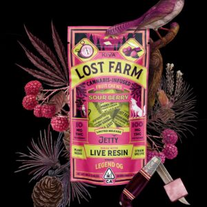 Sour Berry Lost Farm Cannabis Chew Edible