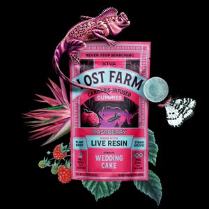 Lost Farm Raspberry/Durban Poison Cannabis Gummies