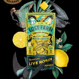 10mg Sour Lemon x Amarelo Live Rosin