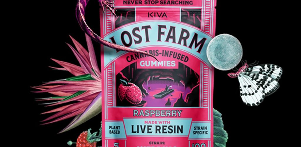 Lost Farm Raspberry/Durban Poison Cannabis Gummies